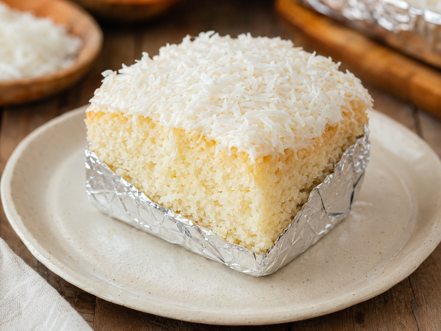 Bolo de coco gelado