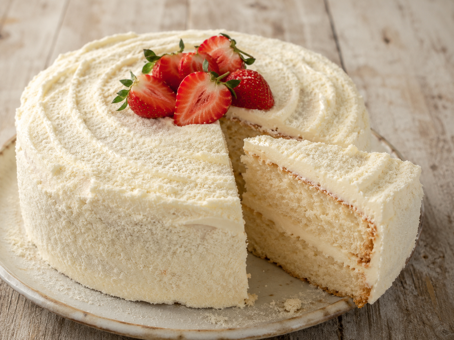 Bolo de leite ninho