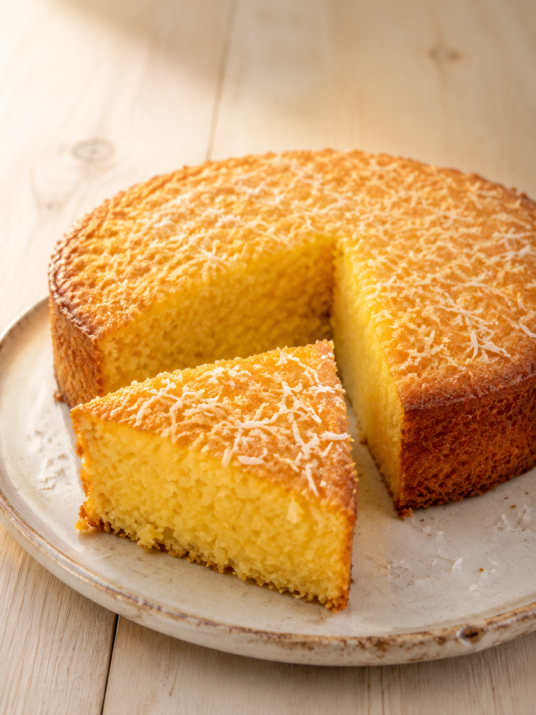 Bolo de milho sem glúten